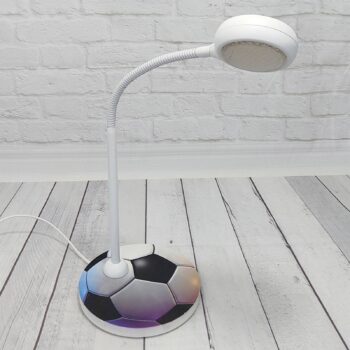 Stolová lampa Futbal s ohybným ramenom