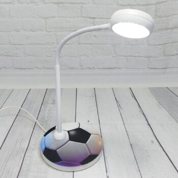 Stolová lampa Futbal s ohybným ramenom