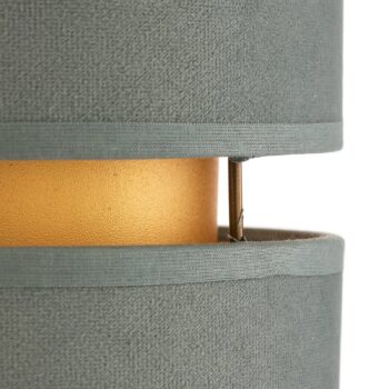 Stolová lampa Golden Duo výška 30 cm mätovo zelená/zlatá