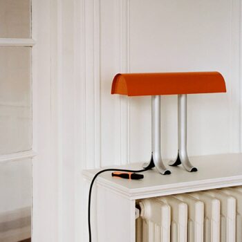 Stolová lampa HAY Anagram, leštená oranžová