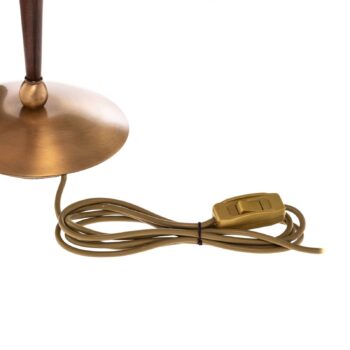 Stolová lampa HML-9009-1EB s textilným tienidlom