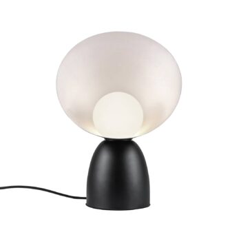 Stolová lampa Hello, čierna