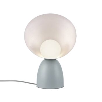 Stolová lampa Hello, sivá
