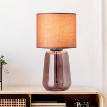Stolová lampa Hydra výška 56,5 cm mauve/fialová