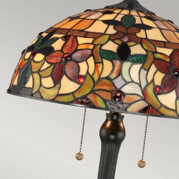 Stolová lampa Kami v štýle Tiffany