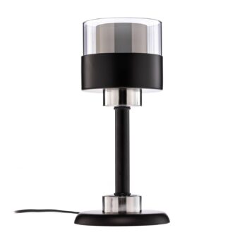 Stolová lampa ML-4288-1BSY z kovu a skla