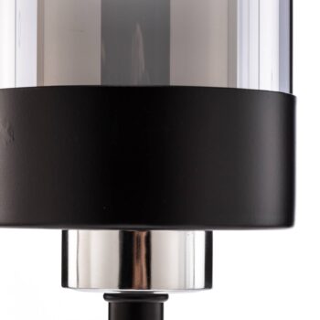 Stolová lampa ML-4288-1BSY z kovu a skla