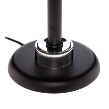 Stolová lampa ML-4288-1BSY z kovu a skla