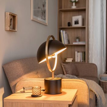 Stolová lampa ML-9132-1BSY s otočným tienidlom na lampu