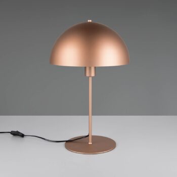 Stolová lampa Nola, coffee, výška 45 cm, kov
