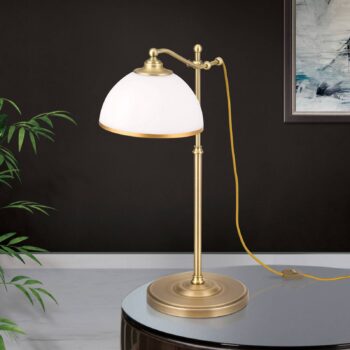 Stolová lampa Old Lamp, výškovo nastaviteľný rám