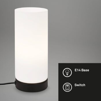 Stolová lampa Paipa, čierna