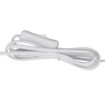 Stolová lampa Sofia, krémová farba, výška 50 cm, látka/sklo