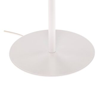 Stolová lampa Soho, kužeľovitá, výška 33 cm, biela