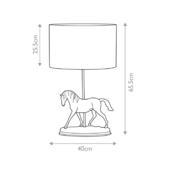 Stolová lampa Spirit, bronzová patina/krémová farba, ľan, živica