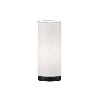 Stolová lampa Thor, výška 25 cm, biela/čierna