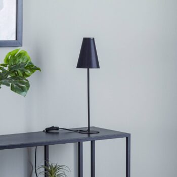 Stolová lampa Trifle, čierna