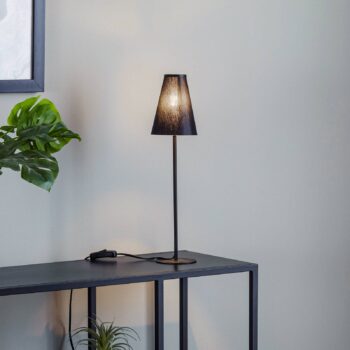 Stolová lampa Trifle, čierna