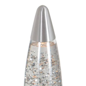 Stolová lampa Volcan 4187, oceľ, trblietavý efekt, E14