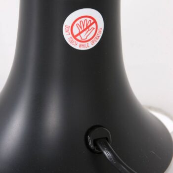 Stolová lampa Volcan 4188, čierna, trblietavý efekt, E14