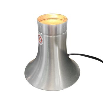 Stolová lampa Volcan 4188, oceľ, trblietavý efekt, E14