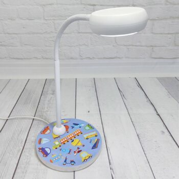 Stolová lampa Vozidlá s ohybným ramenom