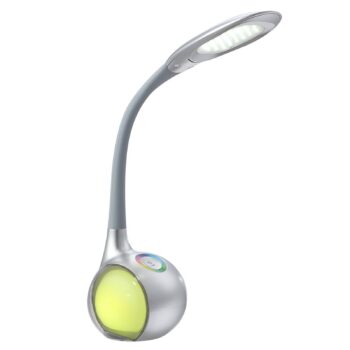 Strieborná stolná LED lampa Paula