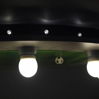 Stropná lampa Futbalový štadión bodové LED