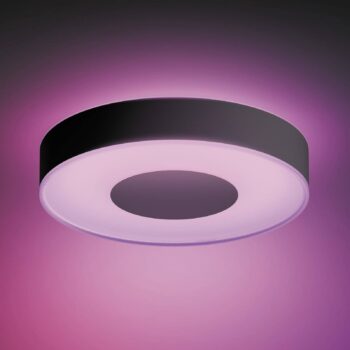 Stropná lampa Philips Hue Infuse LED 38,1 cm, čierna