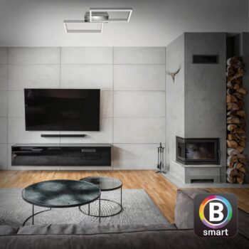 Stropné LED Frame S, stmievateľné, CCT, 50x38,8 cm