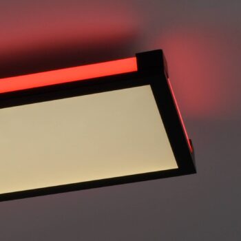 Stropné LED Mario 100x25 cm, stmievateľné, RGBW