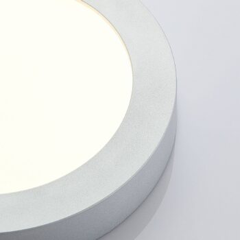 Stropné LED Marlo striebro okrúhle 25,2cm