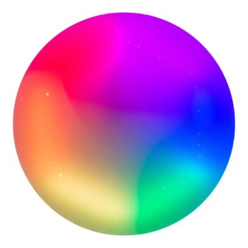 Stropné LED Rainbow stmievateľné RGBW nočné svetlo