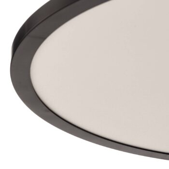 Stropné LED Tuco CCT stmievateľné čierna Ø 50 cm