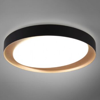 Stropné LED, Zeta tunable white, čierne/zlaté