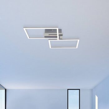 Stropné LED svetlo 3149-018 dva štvorce