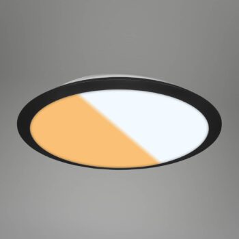 Stropné LED svetlo 3767015 prep. CCT IP44 čierna