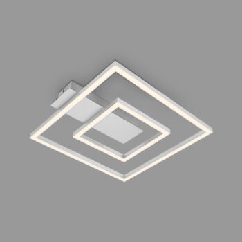 Stropné LED svetlo 3772 s 2 rámami, hliník