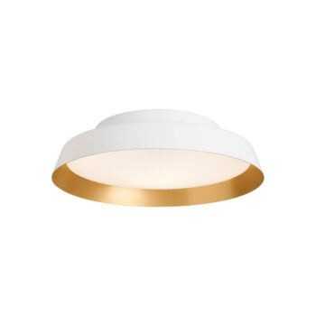 Stropné LED svetlo Boop! Ø 54 cm biela/zlatá