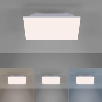 Stropné LED svetlo Canvas, tunable white, 30 cm