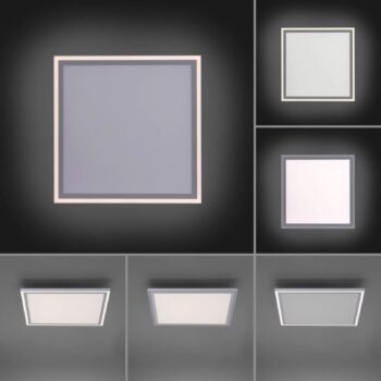 Stropné LED svetlo Edging, tunable white, 46x46 cm