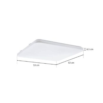 Stropné LED svetlo Frania obdĺžnikové