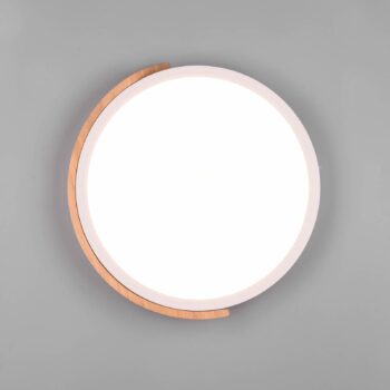 Stropné LED svetlo Jano, Ø 31,5 cm, 3 000K, biela