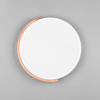 Stropné LED svetlo Jano, Ø 31,5 cm, 3 000K, biela