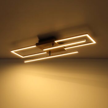 Stropné LED svetlo Kendra, dĺžka 80 cm