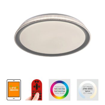 Stropné LED svetlo LOLAsmart Kari