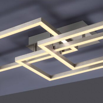 Stropné LED svetlo LOLAsmart Maxi, 82 x 50 cm
