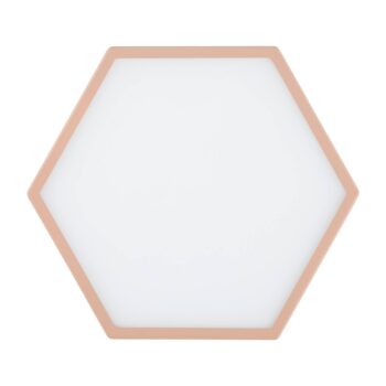 Stropné LED svetlo Libre, broskyňová, oceľ, 3 000 K