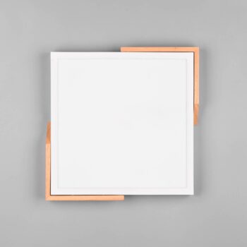 Stropné LED svetlo Meta, 31,5x31,5 cm 3 000K biela