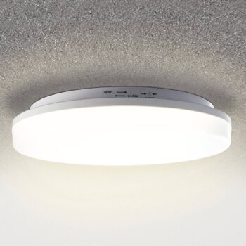 Stropné LED svetlo Pronto, okrúhle, s pohybovým senzorom